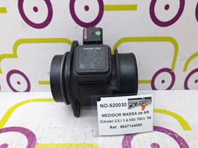 Medidor de Massa de Ar Citroën C3 I 1.4 HDi 70 Cv de 2008 - Ref OEM :  9647144080